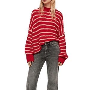 All Saints Renne Striped Sweater